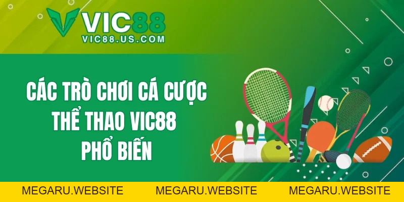 Thể Thao VIC88 - Cá Cược Bóng Đá & Esports Đỉnh Cao - megaru